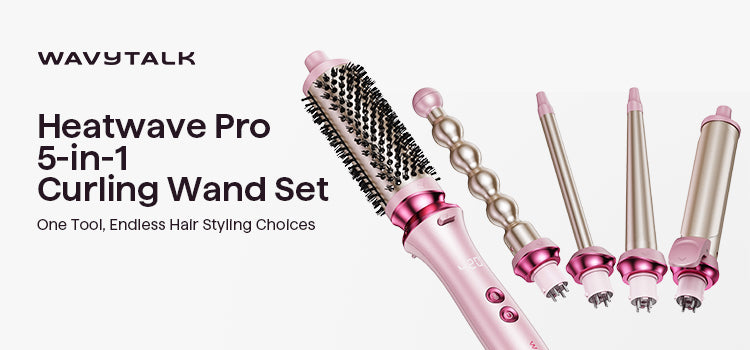 WavyTalk Heatwave Pro – Interchangeable Ceramic Barrels for All styles