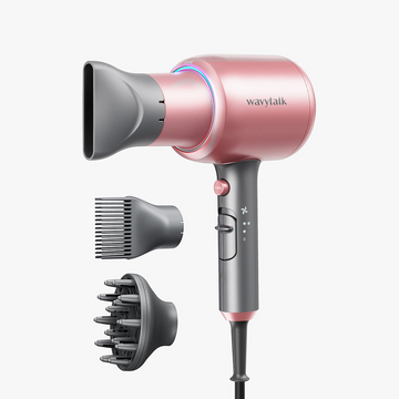 WavyTalk Blown away - Ionic Hair Dryer with 3 Styling Attachments | 1875W Fast-Dry Technology
